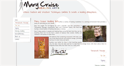 Desktop Screenshot of marycruisehealingarts.com